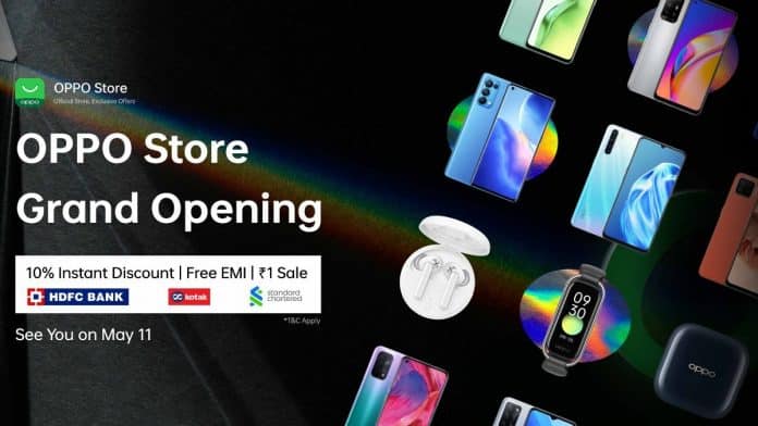 Oppo launches a dedicated online store in India, official app coming soon