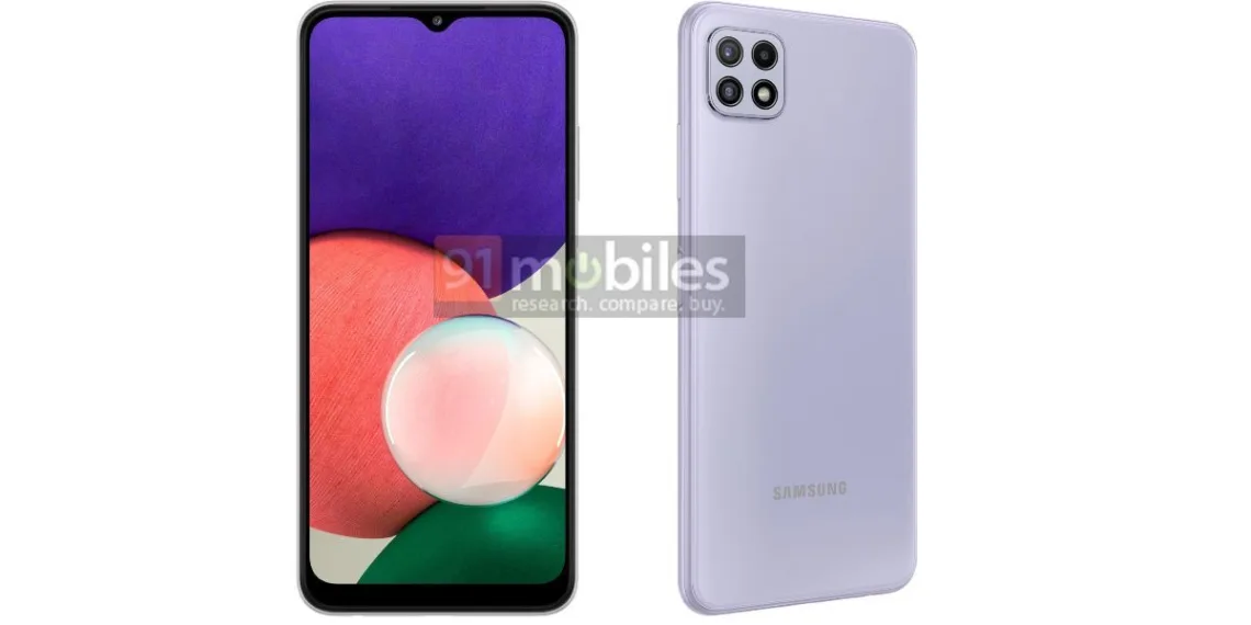 First look at Galaxy A22 5G and Galaxy A22 4G renders, including key specifications
