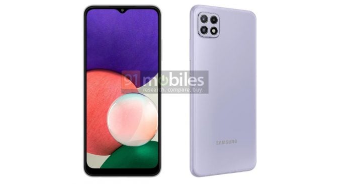 First look at Galaxy A22 5G and Galaxy A22 4G renders, including key specifications