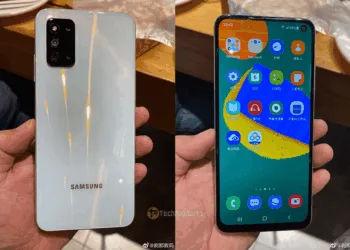 Samsung Galaxy F52 5G live images leaked