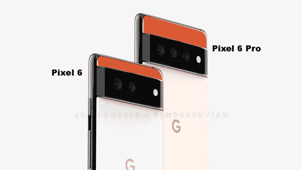 Google Pixel 6 and Pixel 6 Pro seems different in these leaked renders