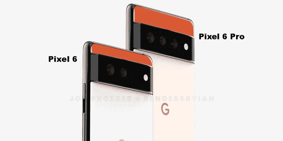 Google Pixel 6 and Pixel 6 Pro seems different in these leaked renders