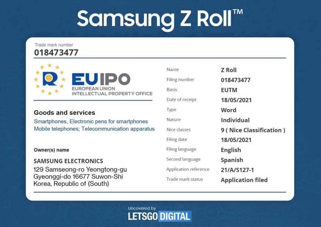 image 49 Samsung Galaxy Z Roll model name confirmed for its rollable smartphone