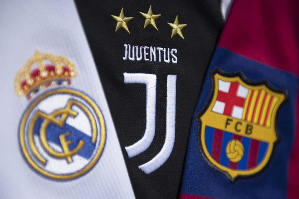 real madrid juventus barcelona All 12 founding members of the European Super League still own shares