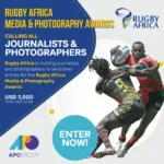 Call For Entries: Rugby Africa’s Inaugural Media & Photography Awards
