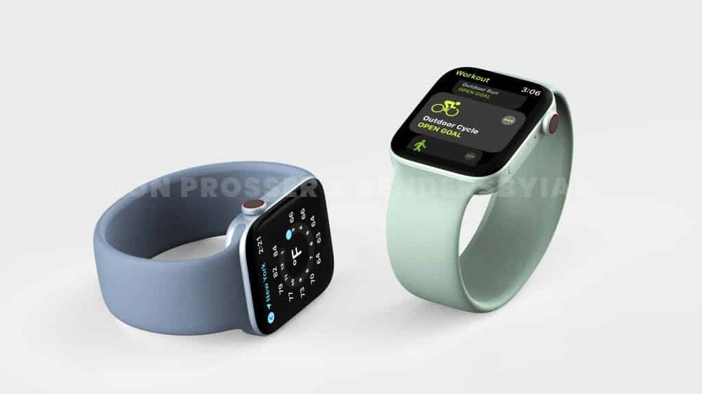 s7 green blue Apple Watch Series 7: More specifications revealed