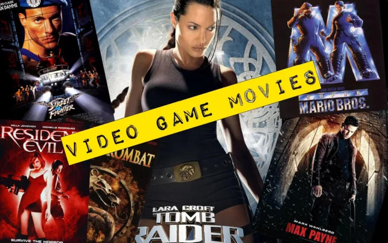 Top Famous Video Game Movies