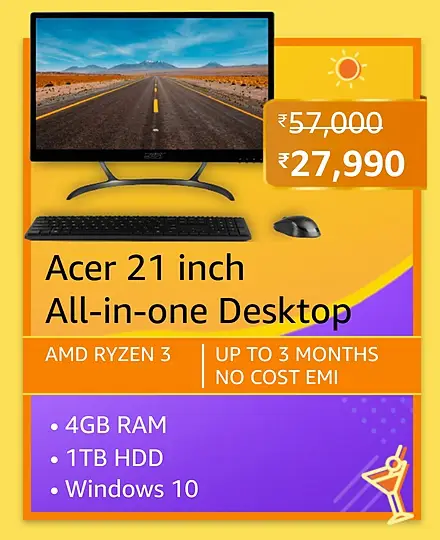 Here are all the best All-in-One Desktop & PC deals on Amazon Summer Shopping