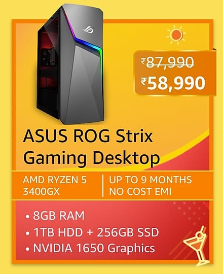 Top 4 Gaming Desktop deals on Amazon Summer Shopping sale