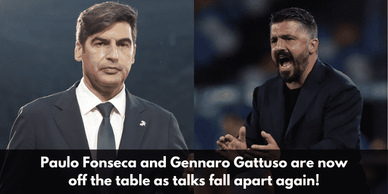 2 11 Tottenham in a Mess as Managerial talks with Gattuso Fall apart