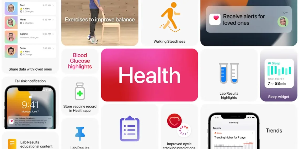 Apple's Walking Steadiness will allow accessing the fall risk using its Health App