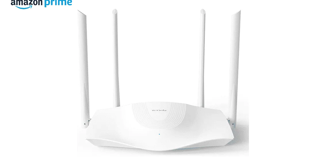 Save $45 and an extra 5% on the Tenda Wi-Fi 6 Router AX1800 Smart WiFi Router (RX3) in Amazon Prime Day (US)