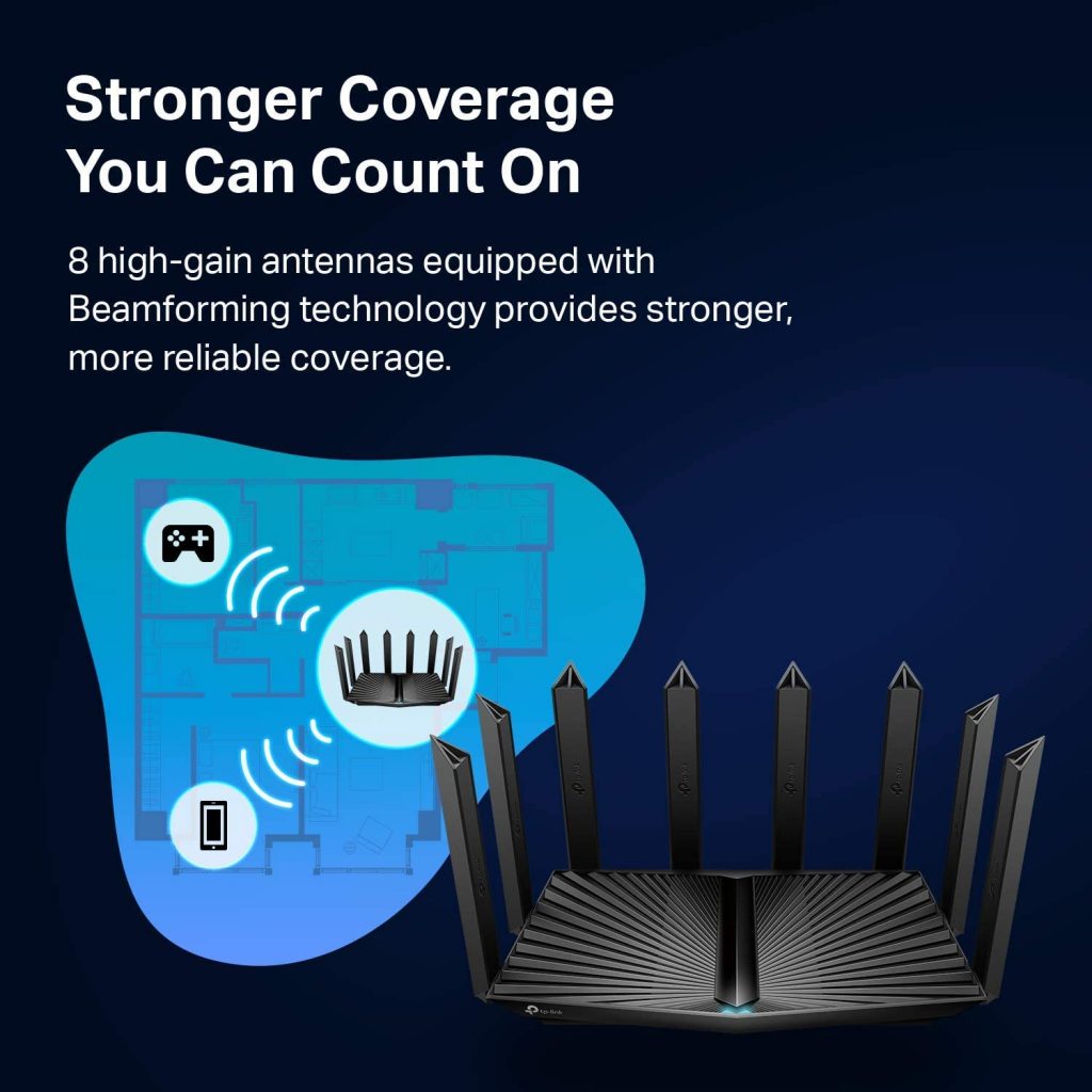 71eG29nu5cL. AC SL1500 Amazon Prime Day (US): Save  on TP-Link AX6600 WiFi 6 Router (Archer AX90)