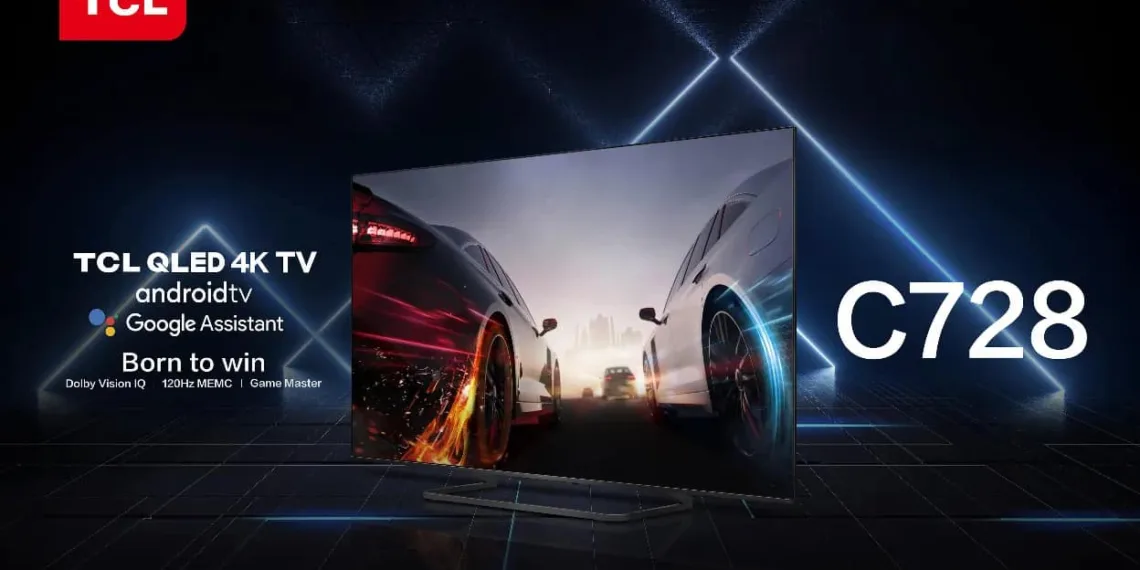TCL QLED 4K C728 Android TV is the first Gaming TV you can afford, starts at ₹ 79,990