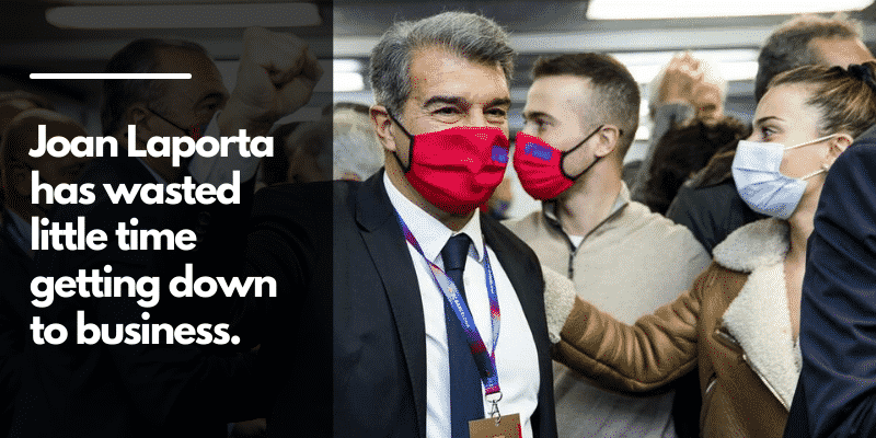 Content 2 Analyzing Joan Laporta's 100 days as Barcelona president