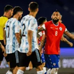 Argentina 1-1 Chile, Messi’s picture perfect free kick not enough to seal all three points