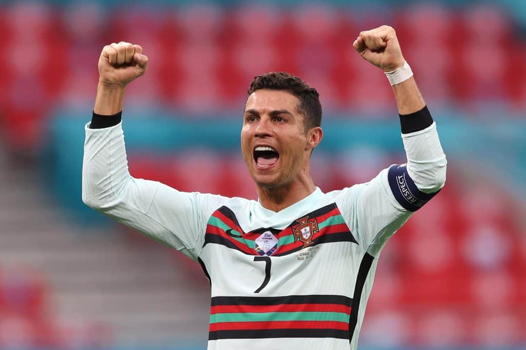 E38SpEjX0AMronaldo7C4M Portugal 3-0 Hungary Euro 2020; Late Ronaldo double sees Portugal snatch all 3 points