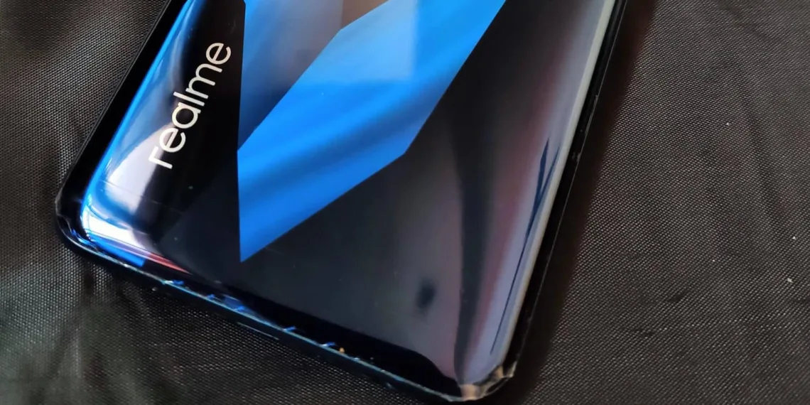 A new Realme device render emerges on TENAA