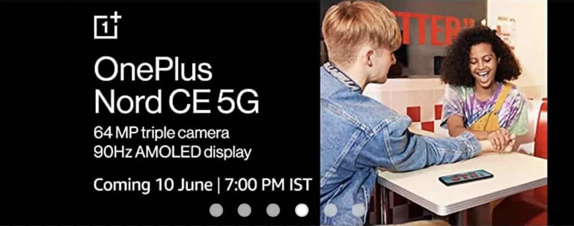 OnePlus Nord CE 5G confirmed with 64MP triple rear camera and 90Hz AMOLED