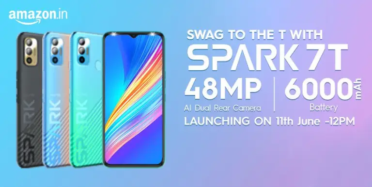 Tecno Spark 7T all details leaked ahead of the official launch