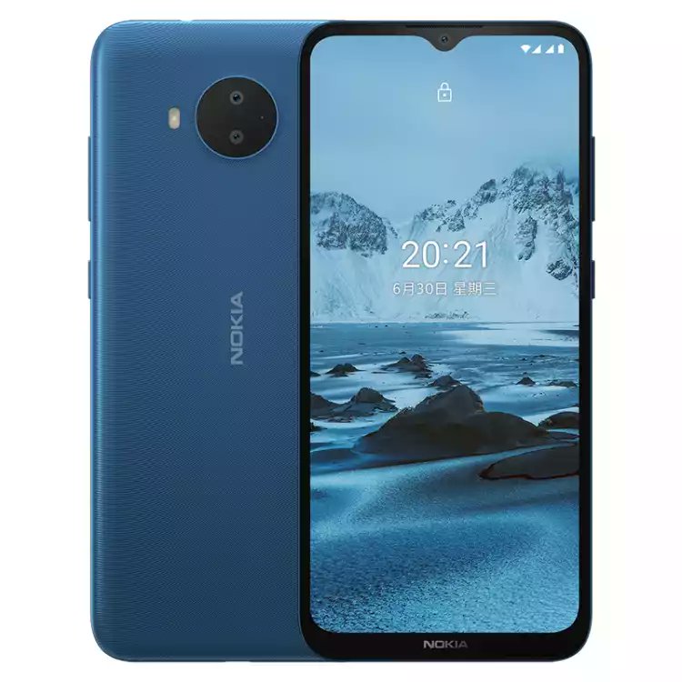 E3khS JUcAENCnW Nokia C20 Plus launched in China along with Nokia BH-205 TWS earphones and Nokia SP-101 Bluetooth speaker