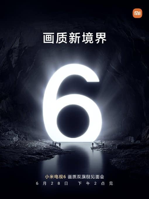 E4YEFp4VgAAGZft Xiaomi Mi TV 6 will come with 48MP dual cameras