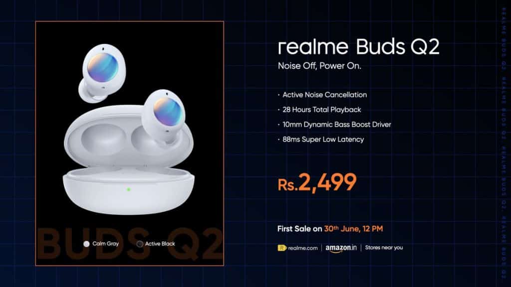 E4ocirRVkAg86xE 1 Realme Buds Q2 launched in India | Specifications, Price and Availability