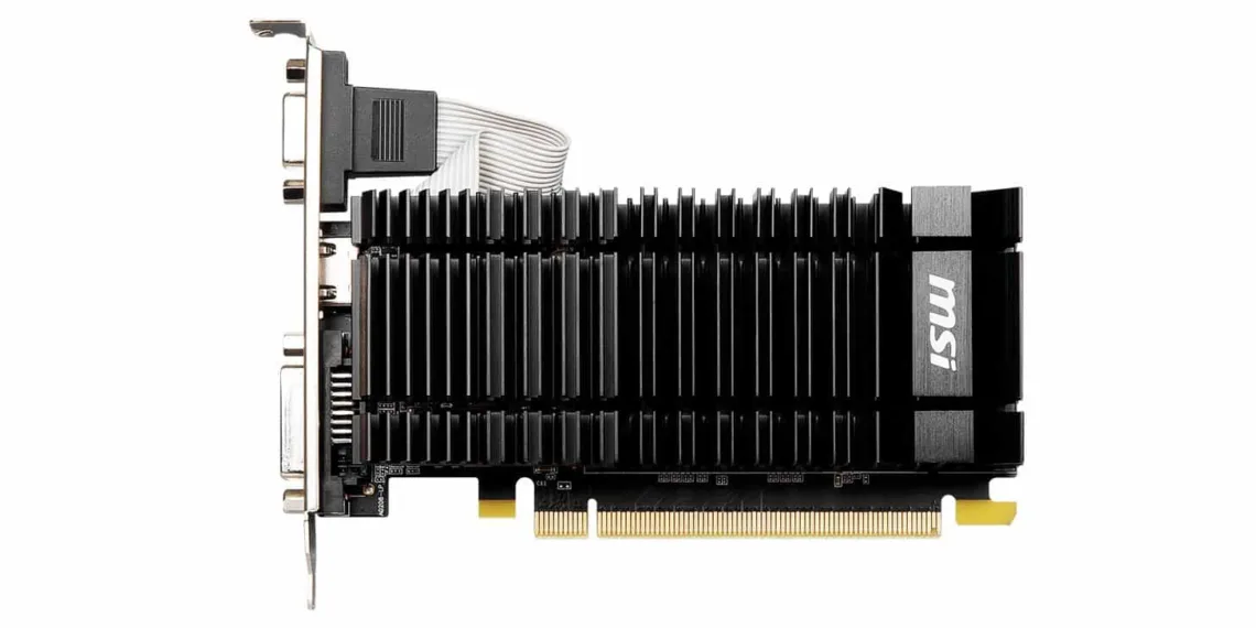 MSI re-releases the old GeForce GT 730 to tackle GPU shortage