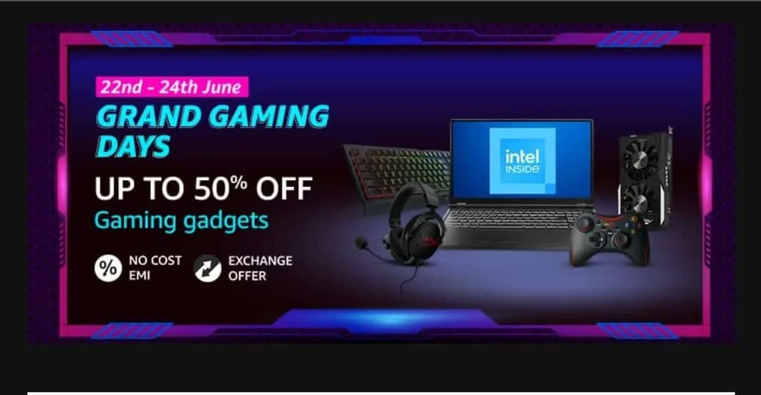 Amazon India announces ‘Grand Gaming Days’ till June 24