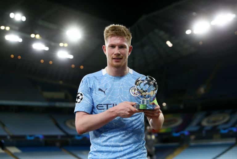 Kevin De Bruyne joins the elite company to win the PFA POTY twice in a row