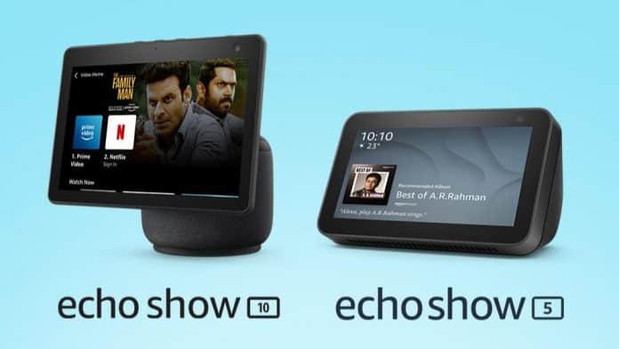 Meet Echo Show 5 and Echo Show 10, next-generation smart speakers with screen and Alexa_TechnoSports.co.in