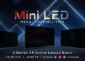 TCL teases to launch Mini LED TV C825 and QLED TV C725 on 30th June