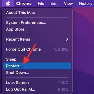 Restart Your Mac 2 1 How to move back to macOS Big Sur from macOS 12 Monterey?