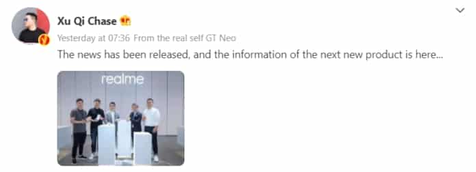 Realme GT Master Edition may come soon....