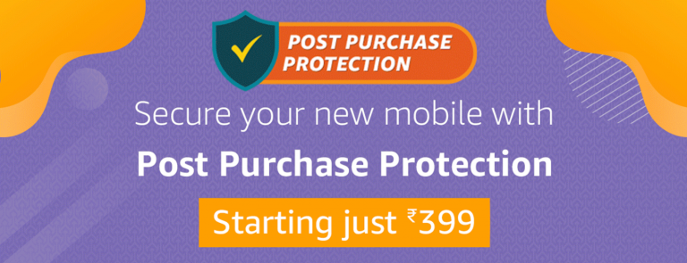 Amazon India brings new Post Purchase Protection for your smartphone with Acko for just ₹ 399