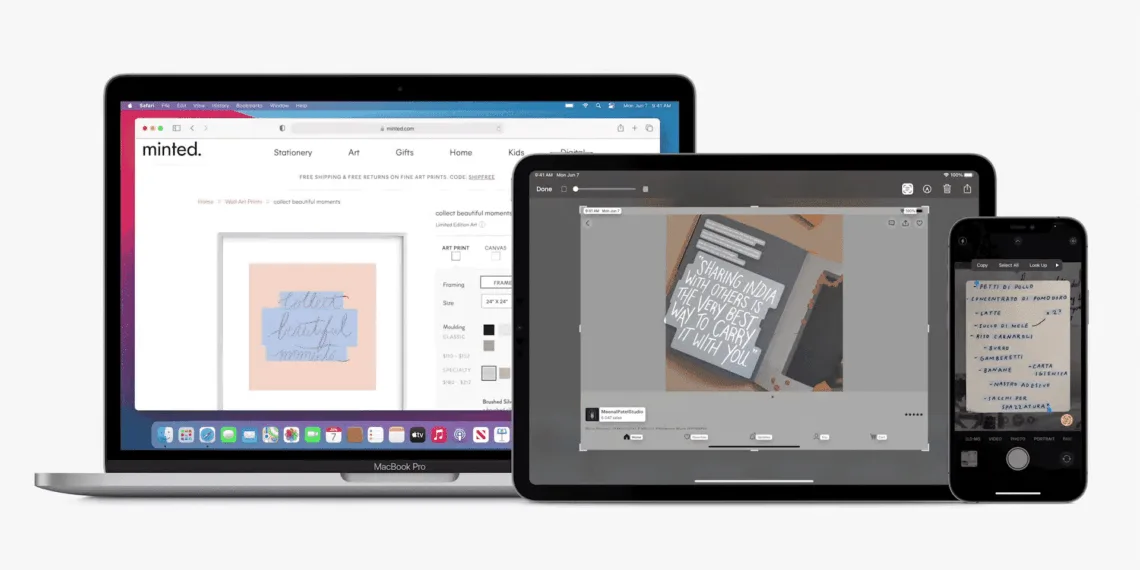 Apple announces Live Text feature for its devices at its WWDC keynote