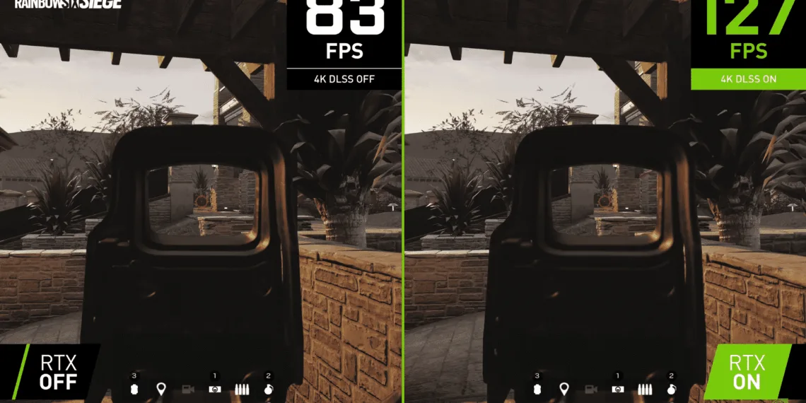 NVIDIA DLSS 2.2 has already arrived in Rainbow Six Siege
