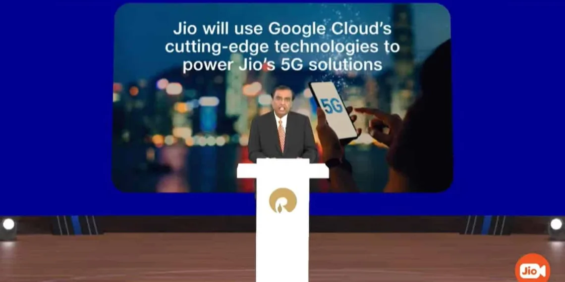 Jio and Google Cloud to Collaborate on 5G Technology to Enable a Billion Indians Access Superior Connectivity