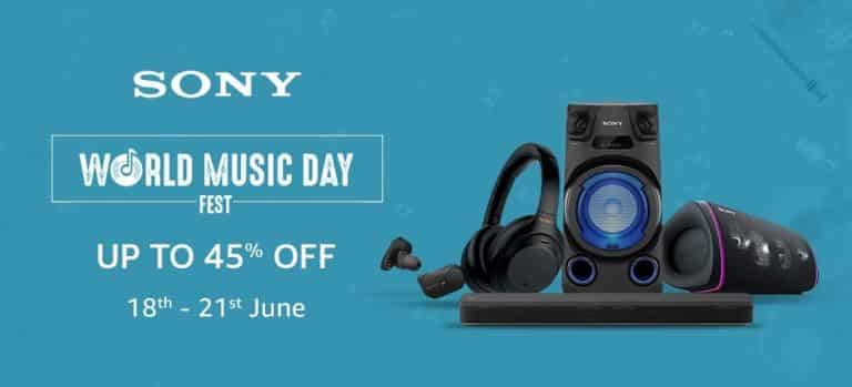 Sony India introduces Special Offers to celebrate World Music Day