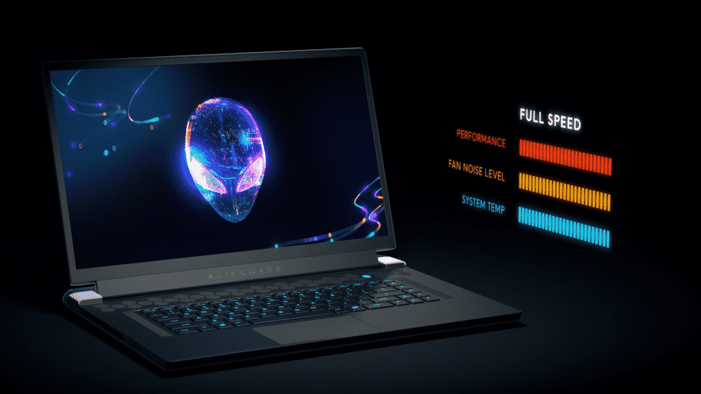Tailored Power States Full Speed 1480x833 1 Dell reveals Ultra-Slim Alienware x15, x17 Gaming Laptops Powered With NVIDIA GeForce RTX 3080