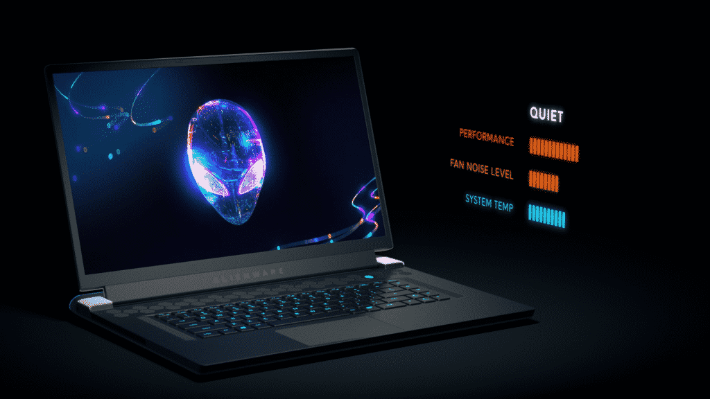 Tailored Power States Quiet 1480x833 1 Dell reveals Ultra-Slim Alienware x15, x17 Gaming Laptops Powered With NVIDIA GeForce RTX 3080