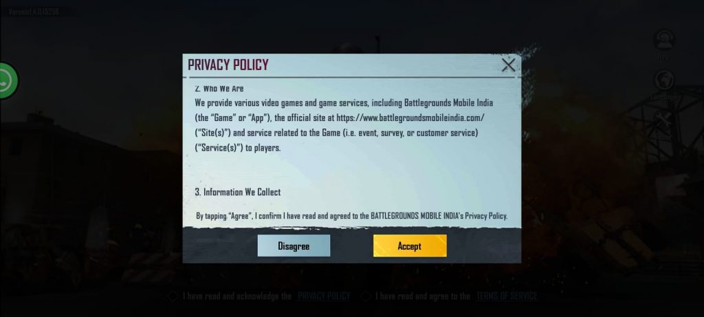 WhatsApp Image 2021 06 18 at 3.19.15 AM 2 Battlegrounds Mobile India early access: Privacy Policy after Installing the game