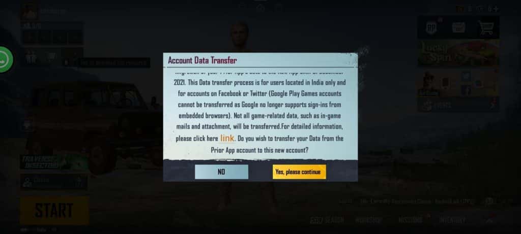 WhatsApp Image 2021 06 18 at 3.19.16 AM 5 Battlegrounds Mobile India early access: 'Account Data Transfer' after Installing the game