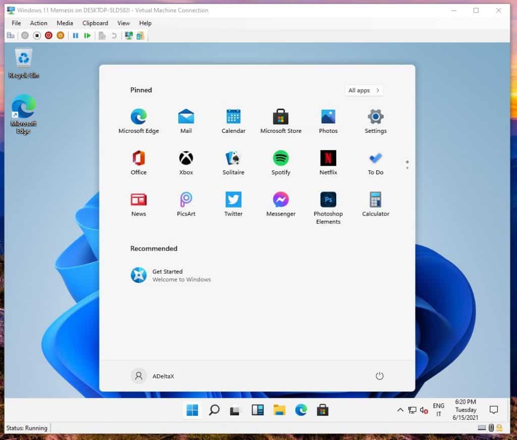 Windows 11 Leaked Screenshot - 1_TechnoSports.co.in