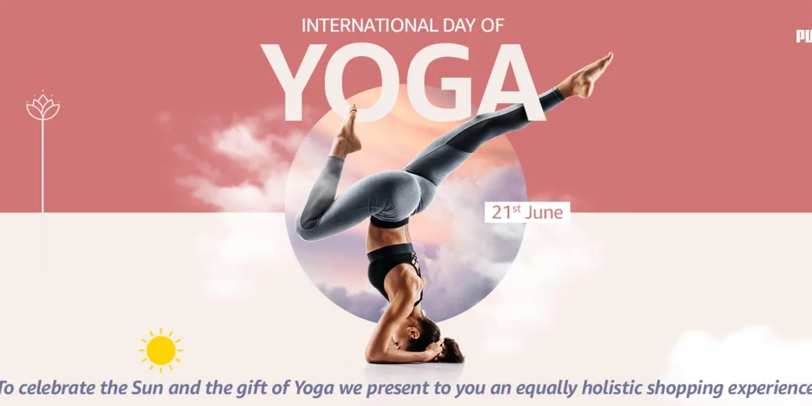 Celebrate International Yoga Day with a specially curated “Yoga Store” on Amazon India