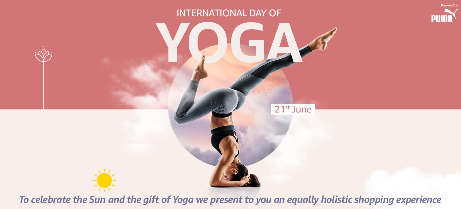 Celebrate International Yoga Day with a specially curated “Yoga Store” on Amazon India