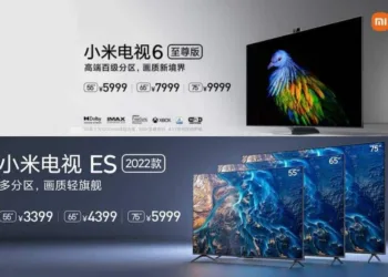 Xiaomi announced the Mi TV 6 Extreme Edition and Mi TV ES 2022