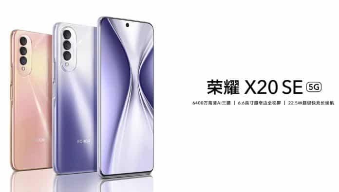 Honor X20 SE 5G launched in China