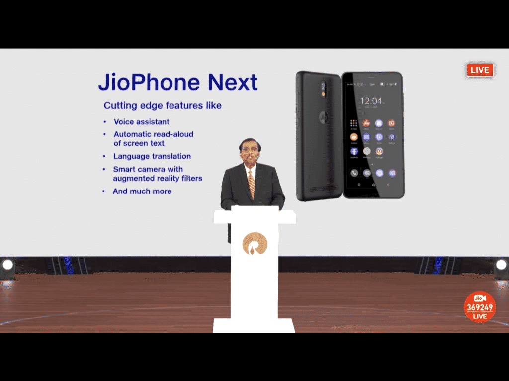 img 0241 JioPhone Next: Google and Jio's jointly developed smartphone showcased | Cheapest smartphone in the World