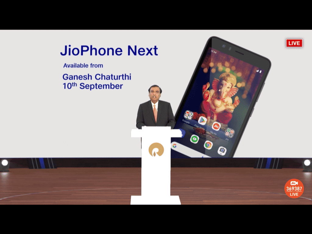 img 0242 JioPhone Next: Google and Jio's jointly developed smartphone showcased | Cheapest smartphone in the World